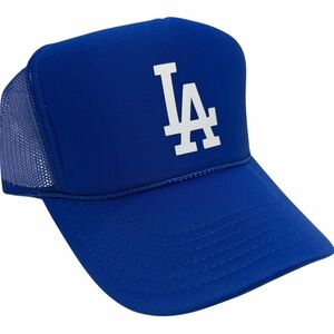NEW ROYAL BLUE LA LOS ANGELES DODGERS TRUCKER HAT SNAPBACK WEST SIDE SHOHEI